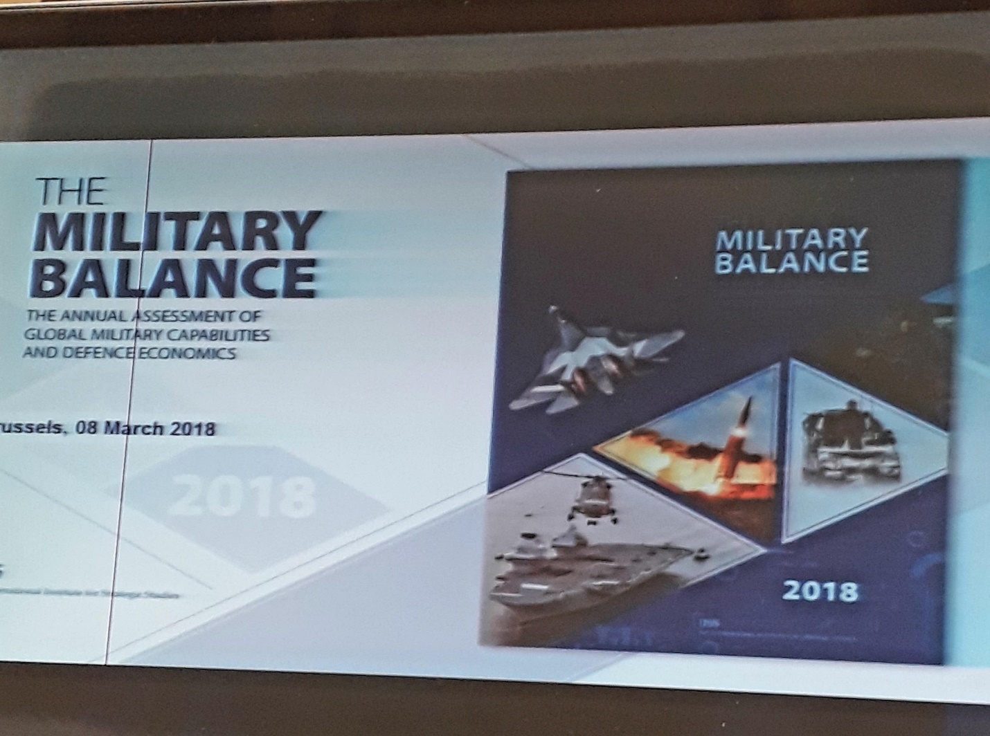 , International Institute for Strategic Studies: The military balance 2018