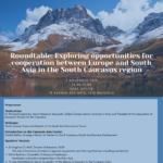 POSTER_ EU-South Asia Cooperation in the South Caucasus. featured