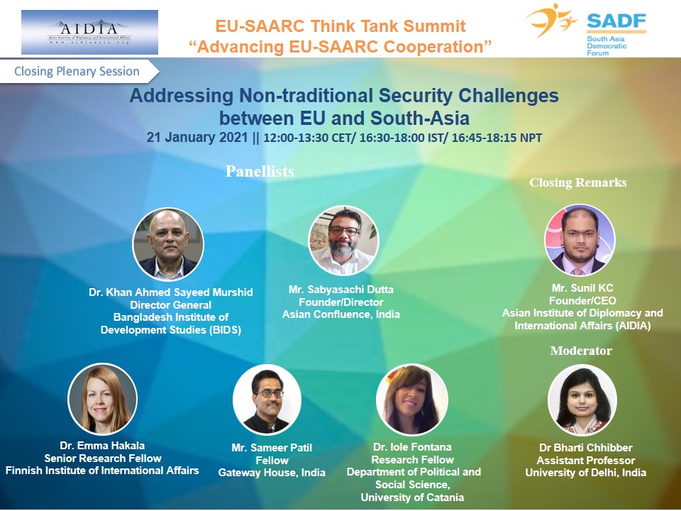 , EU-SAARC Think Tank Summit