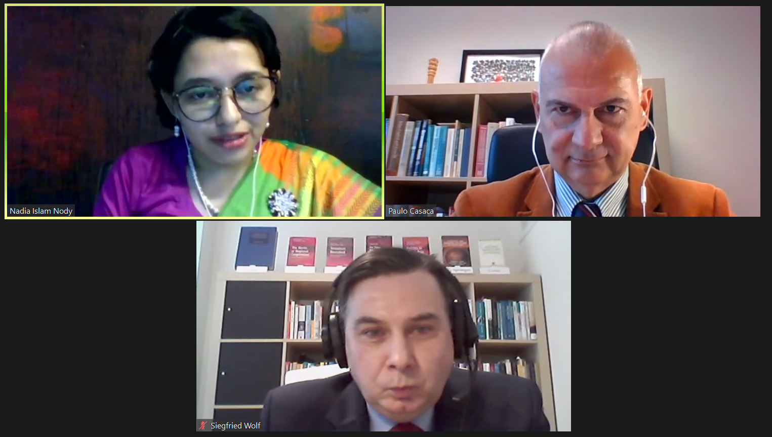 SADF takes part in the latest virtual conference by the Bangladesh Liberation War Museum, SADF takes part in the latest virtual conference by the Bangladesh Liberation War Museum
