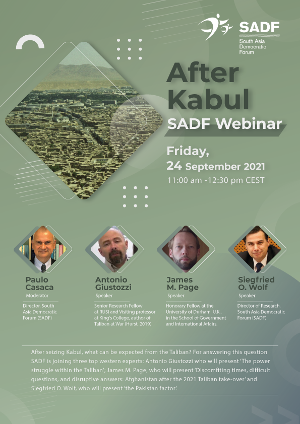, SADF Webinar &#8211; After Kabul