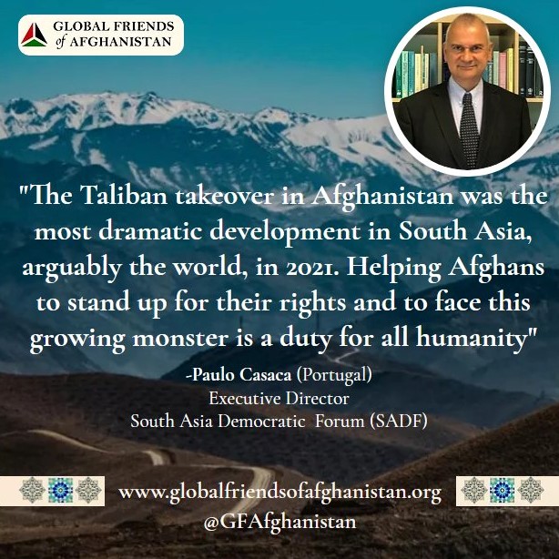 , Paulo Casaca on Global Friends of Afghanistan