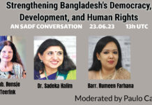 An SADF Conversation: Strengthening Bangladesh’s democracy, development, and human rights