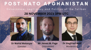 , An SADF Conference &#8211; Post-NATO Afghanistan